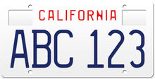 Load image into Gallery viewer, 1992 CALIFORNIA LICENSE PLATE
