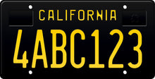 Naloži sliko v pregledovalnik galerije, 1966 CALIFORNIA LICENSE PLATE