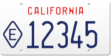 Lataa kuva Galleria-katseluun, 1990 STATE EXEMPT CALIFORNIA LICENSE PLATE