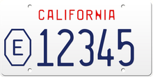 Lataa kuva Galleria-katseluun, 1994 COUNTY EXEMPT CALIFORNIA LICENSE PLATE