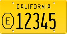 將圖片載入圖庫檢視器 1960 COUNTY EXEMPT CALIFORNIA LICENSE PLATE