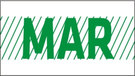 MONTH MARCH / MAR STICKER ON CALIFORNIA LICENSE PLATE - California License Plate