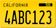 Load image into Gallery viewer, 1957 CALIFORNIA LICENSE PLATE
