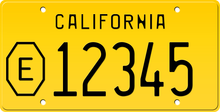 Load image into Gallery viewer, 1958 COUNTY EXEMPT CALIFORNIA LICENSE PLATE
