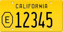 Load image into Gallery viewer, 1957 COUNTY EXEMPT CALIFORNIA LICENSE PLATE
